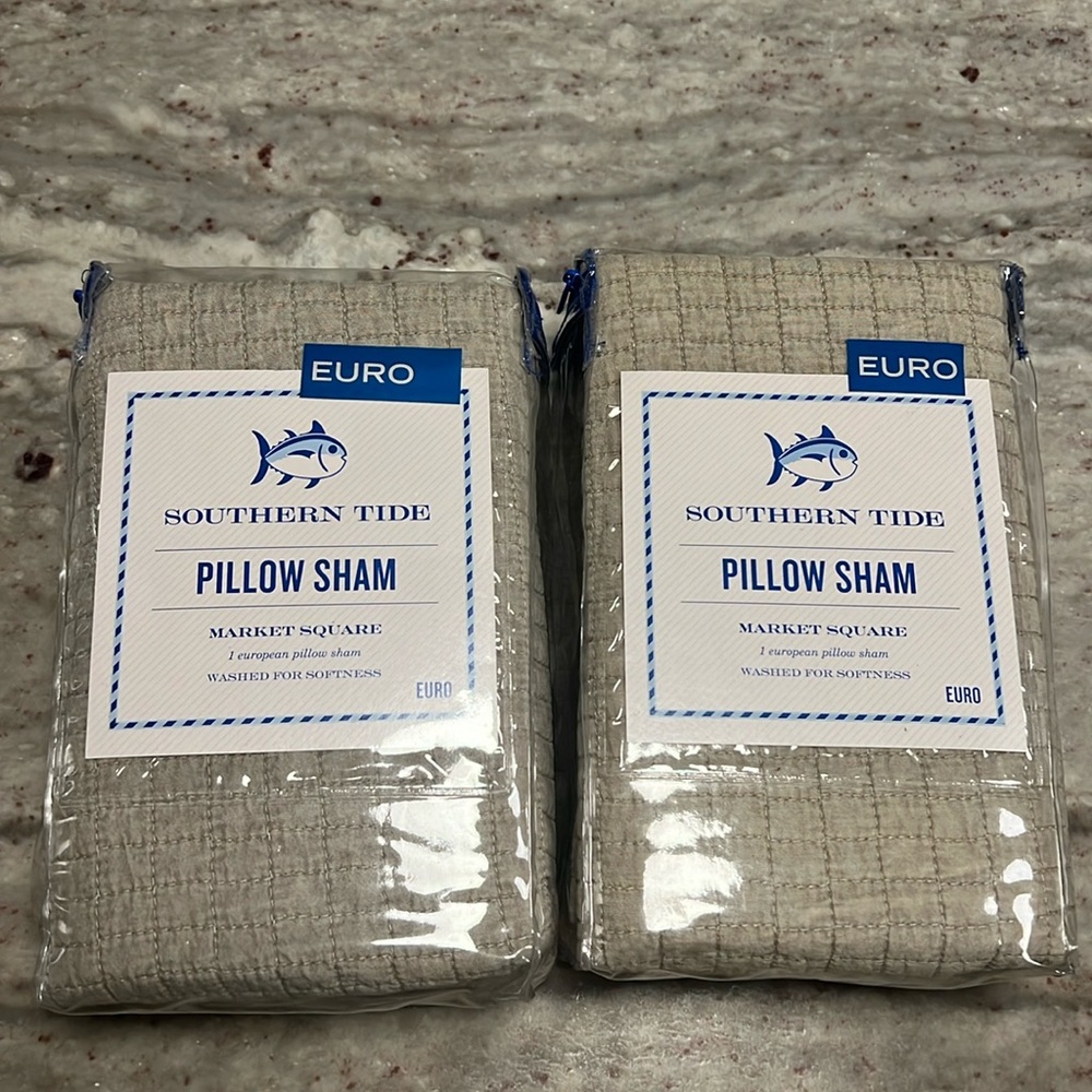 Southern Tide Euro Pillow Shams